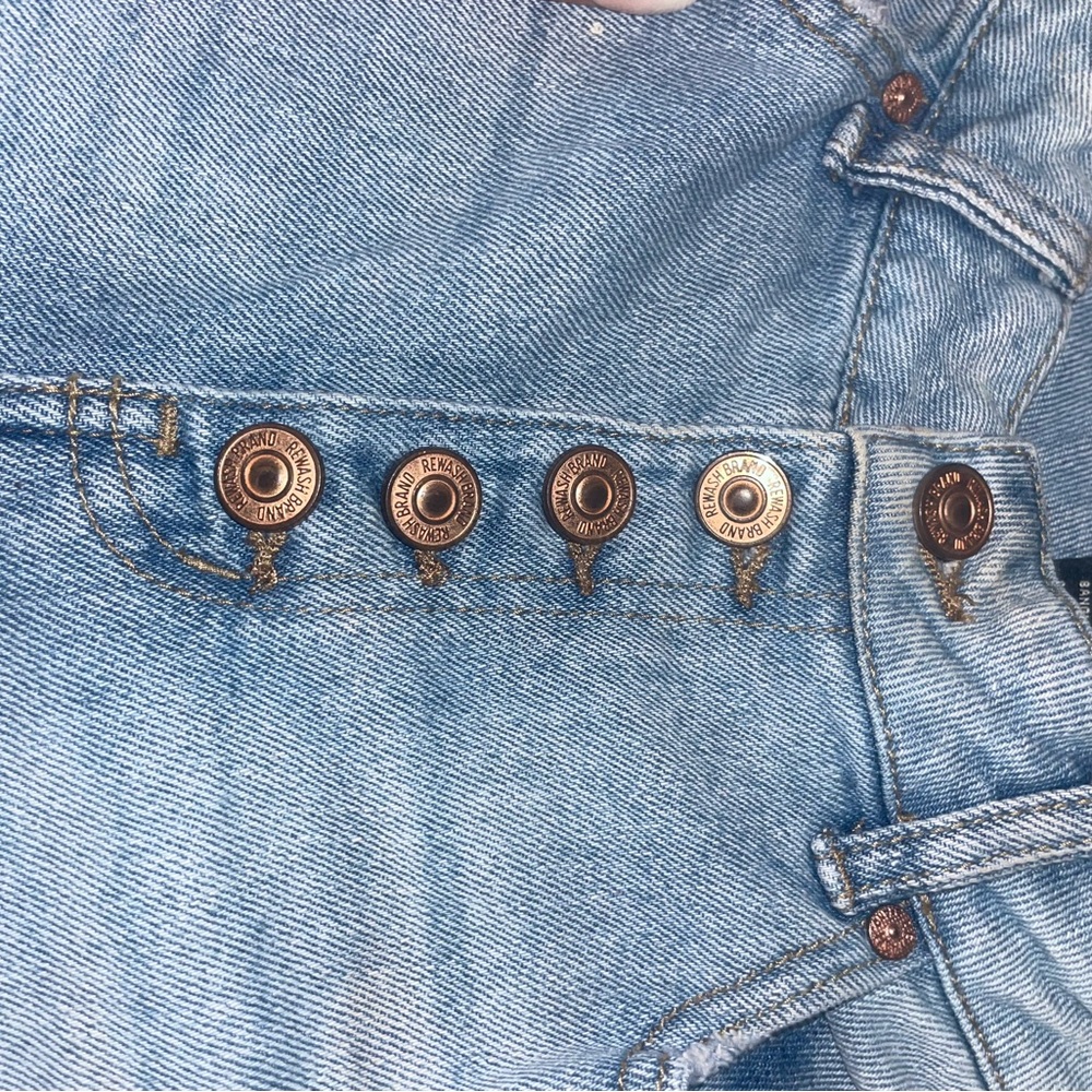 Rewash High Rise Button Up Jeans Size 27/5 - Picture 5 of 5